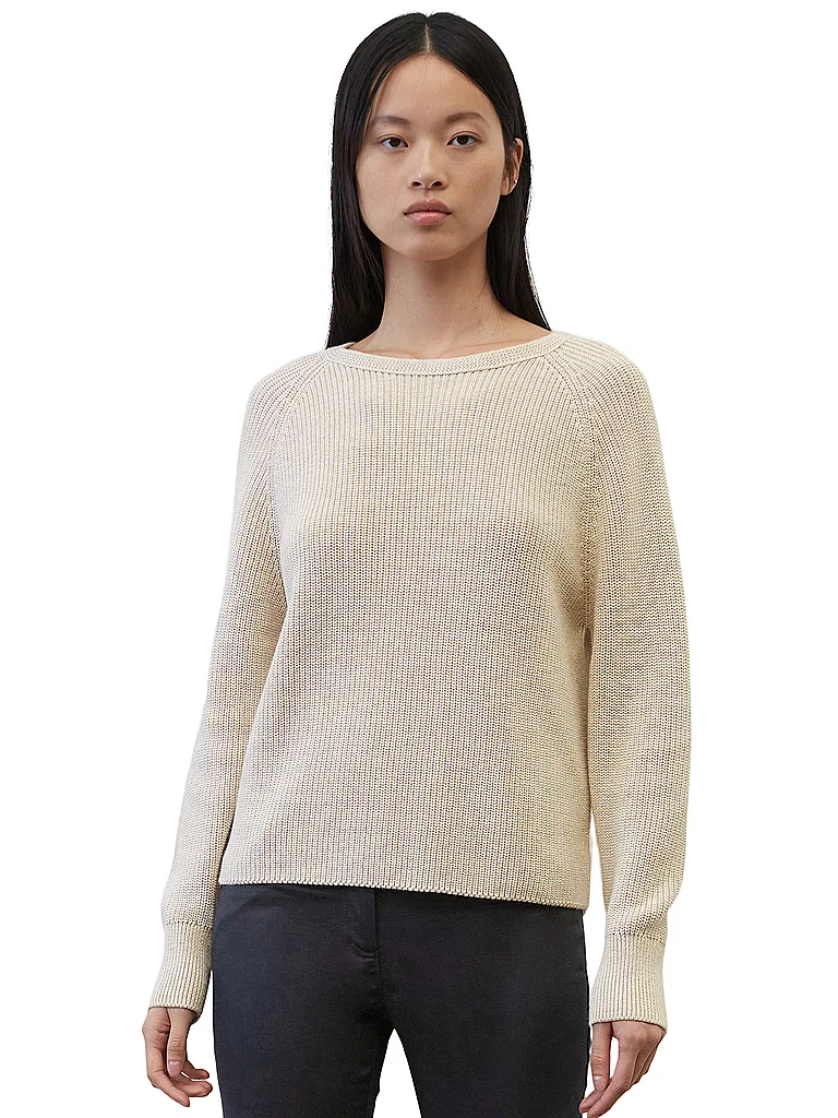 Marc O'Polo Damen Cardigan Beige S 2